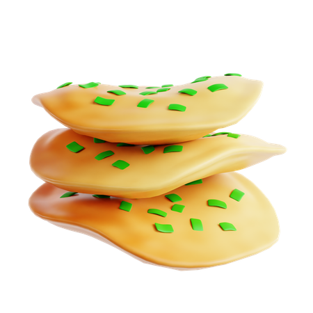 Kulcha  3D Icon