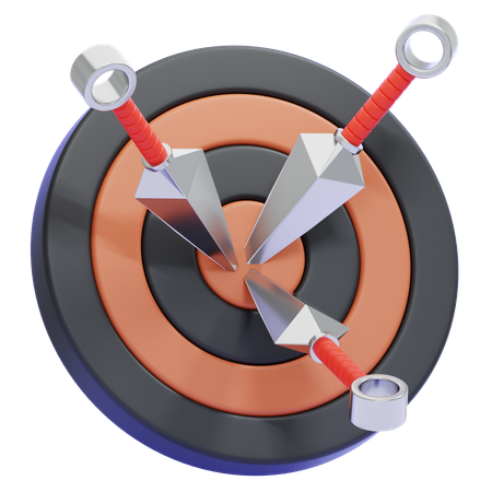 Kunai Target Practice  3D Icon