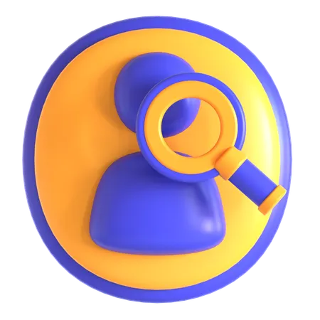 Kunden finden  3D Icon