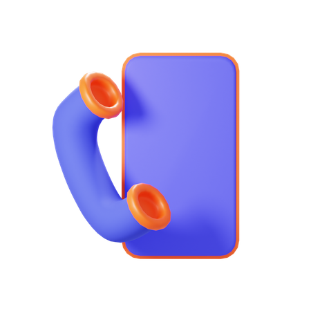 Kunden-Call-Service  3D Icon