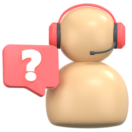 Kundendienst  3D Icon