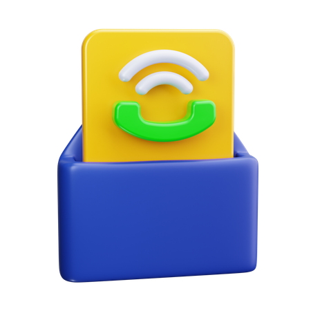 Kundenmail  3D Icon