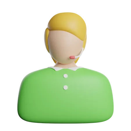 Kundendienst  3D Icon