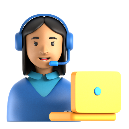 Kundendienst  3D Icon