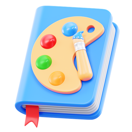 Kunstbuch  3D Icon