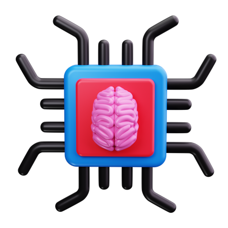 Künstliche Intelligenz  3D Icon