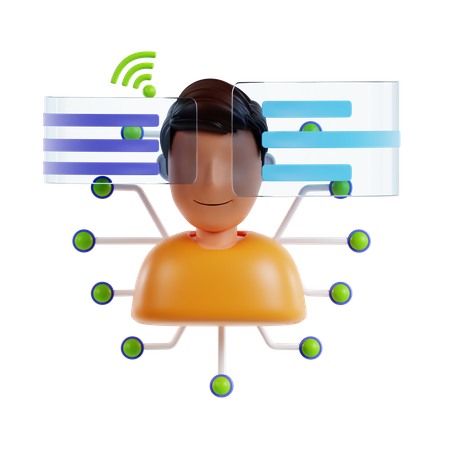 Künstliche Intelligenz  3D Icon
