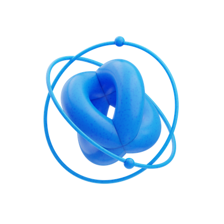 Kunststoff harz abstrakt blau gitter würfel  3D Icon