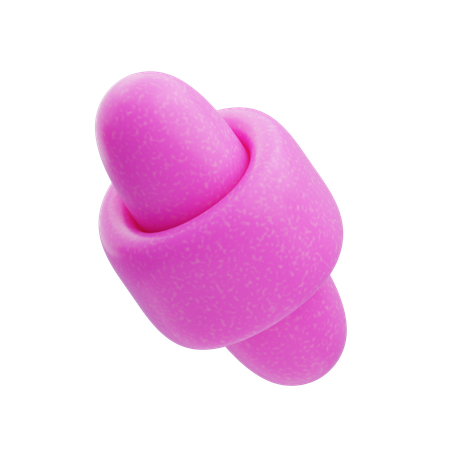 Kunststoff harz abstrakt rosa geschichtet stapel  3D Icon
