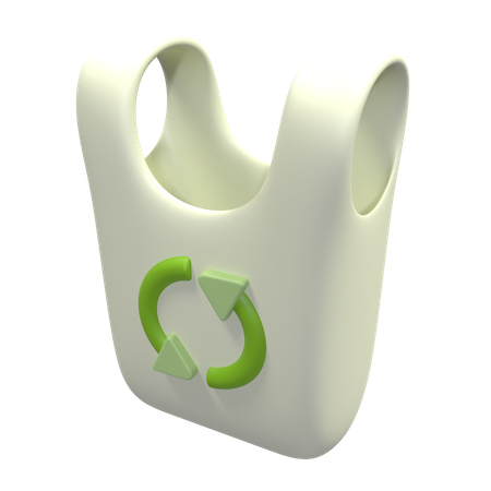 Kunststoff recyceln  3D Icon