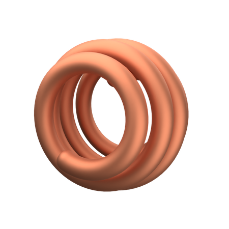 Kupferkabel  3D Icon