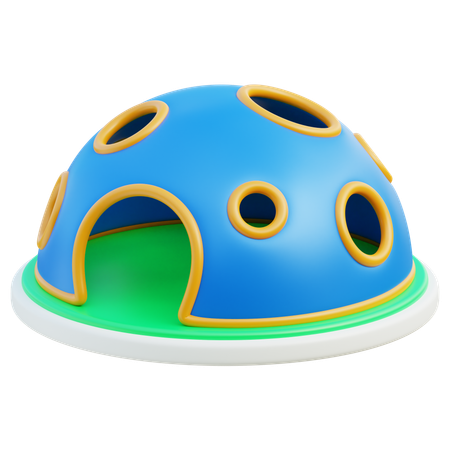 Kuppel spielen  3D Icon