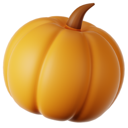 Kürbis  3D Icon