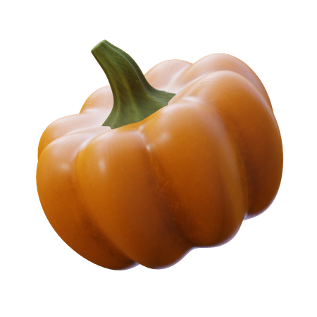 Kürbis  3D Icon