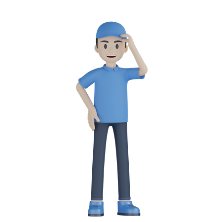 Kurierjunge  3D Icon