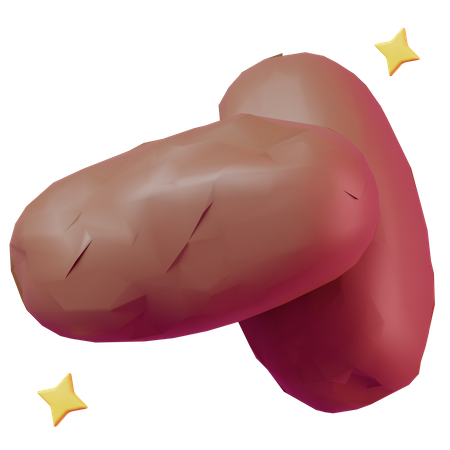 Kurma Date  3D Icon