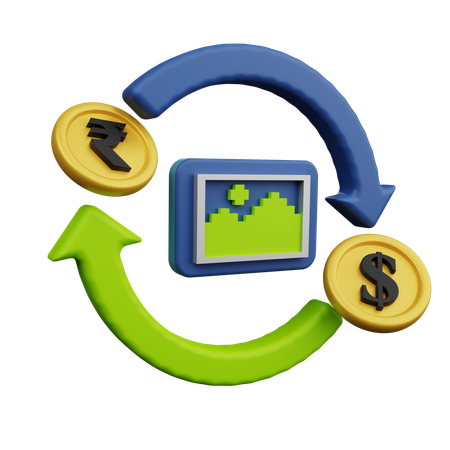 コースローテーション  3D Icon