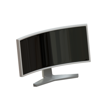 Kurvenmonitor  3D Icon