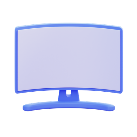 Kurvenmonitor  3D Icon