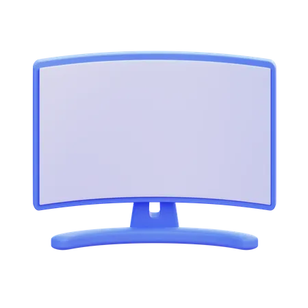 Kurvenmonitor  3D Icon