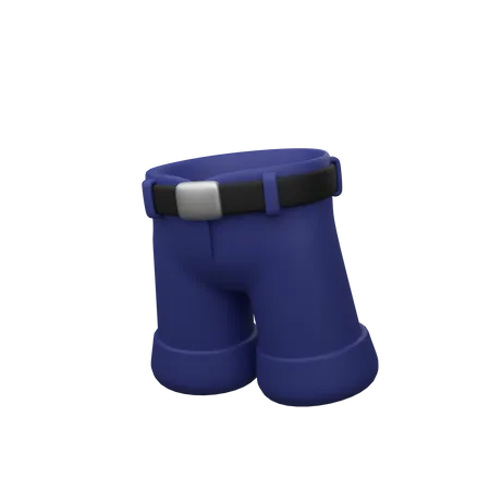 Kurze Hose  3D Icon