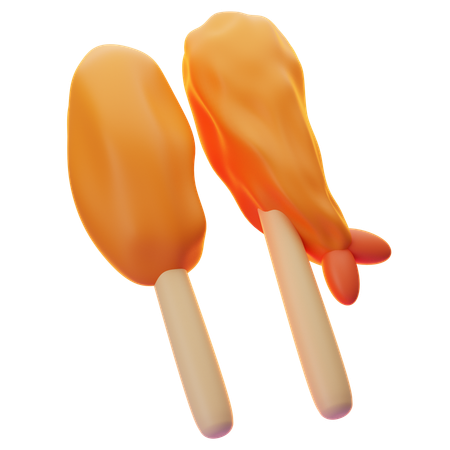 Kushikatsu  3D Icon