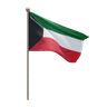 kuwait 3d logo