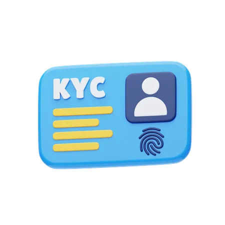 KYC  3D Icon