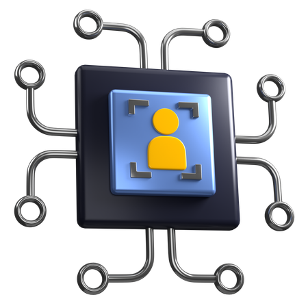 Kyc Chip  3D Icon