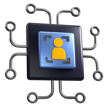 Kyc Chip  3D Icon