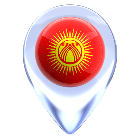 Kyrgyzstan  3D Icon