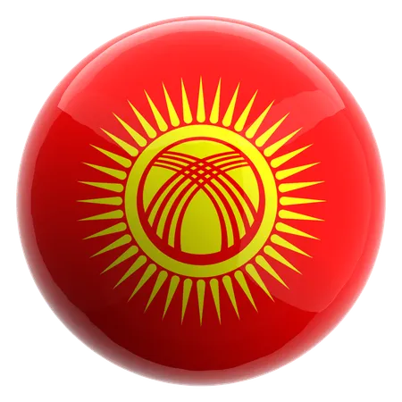 Kyrgyzstan  3D Icon