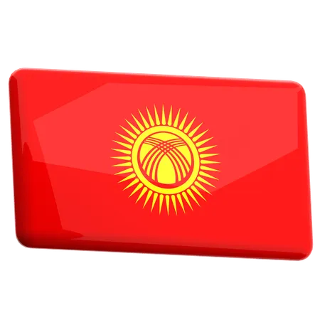 Kyrgyzstan  3D Icon