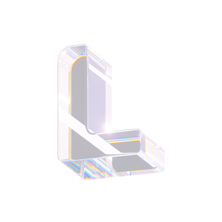 L  3D Icon