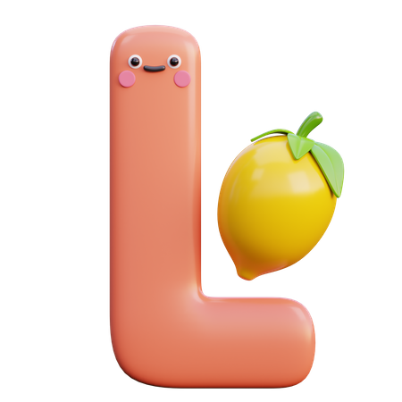 L  3D Icon