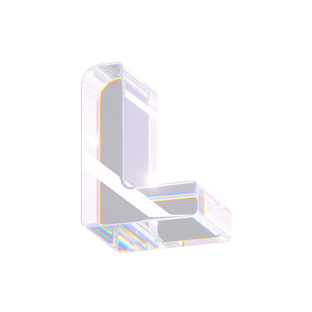 L  3D Icon