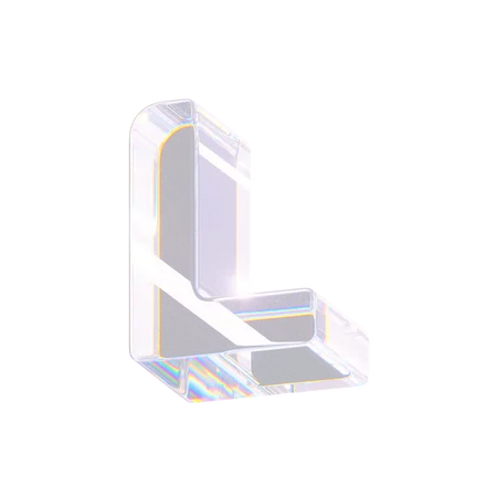 L  3D Icon