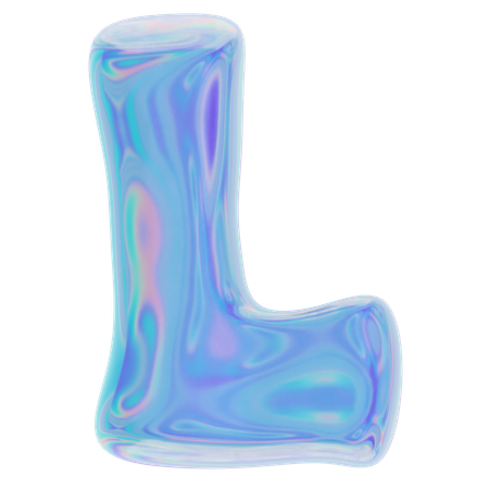 L Abstract Shape  3D Icon