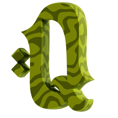 L Alphabet  3D Icon