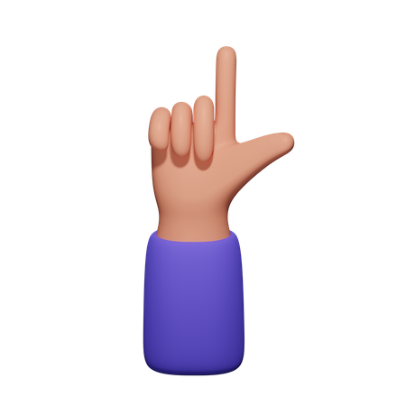 L Geste  3D Icon