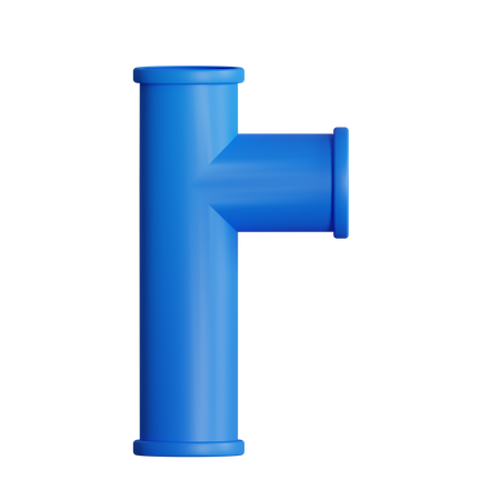 L Joint Pipe  3D Icon