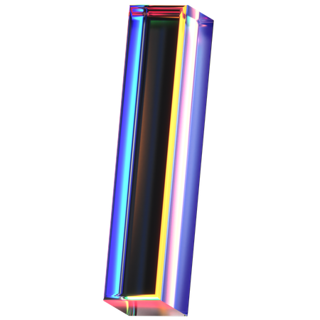 L Letter  3D Icon