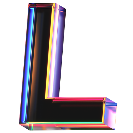 L Letter  3D Icon