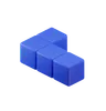 L-Shape Tetris Block