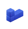 L-Shape Tetris Block