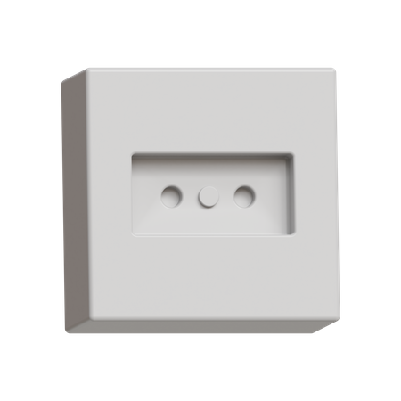 L-Typ-Buchse  3D Icon