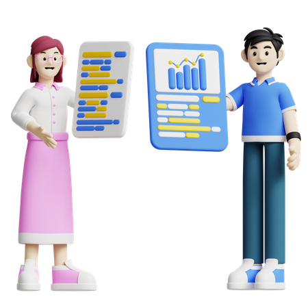 La collaboration d'équipe  3D Icon