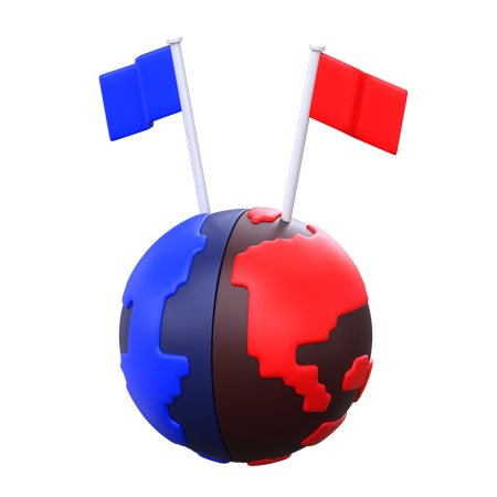 La fin de la guerre froide  3D Icon