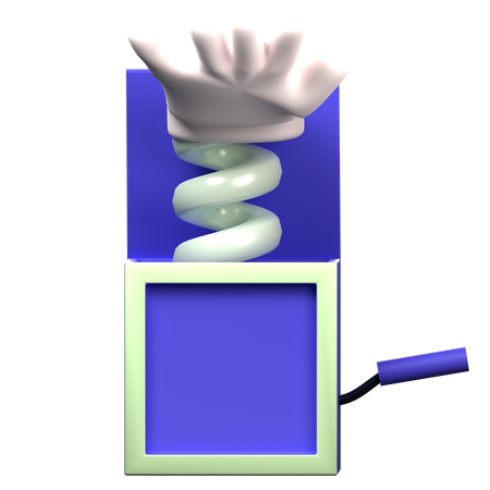 La main dans la boîte  3D Icon