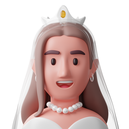 La mariée  3D Icon